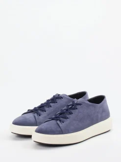 Officine Creative – Sneaker aus Veloursleder Dunkelblau