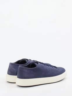 Officine Creative – Sneaker aus Veloursleder Dunkelblau