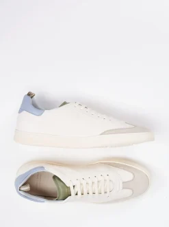 Officine Creative – Sneaker aus Kalbleder Cremeweiß