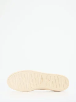Officine Creative – Sneaker aus Kalbleder Cremeweiß