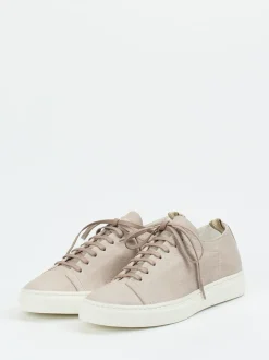 Officine Creative – Sneaker aus Hirschleder in Greige