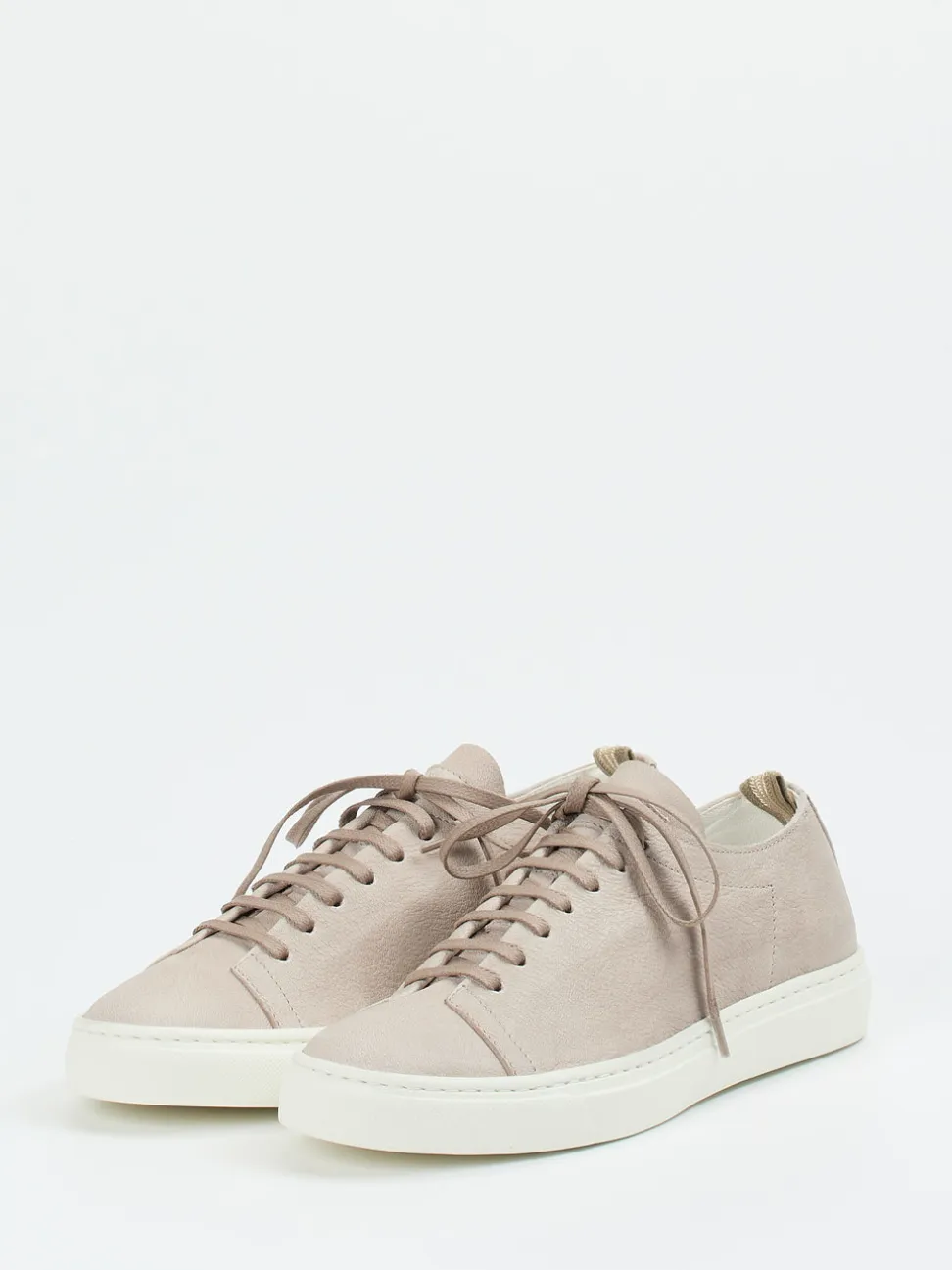 Officine Creative – Sneaker aus Hirschleder in Greige