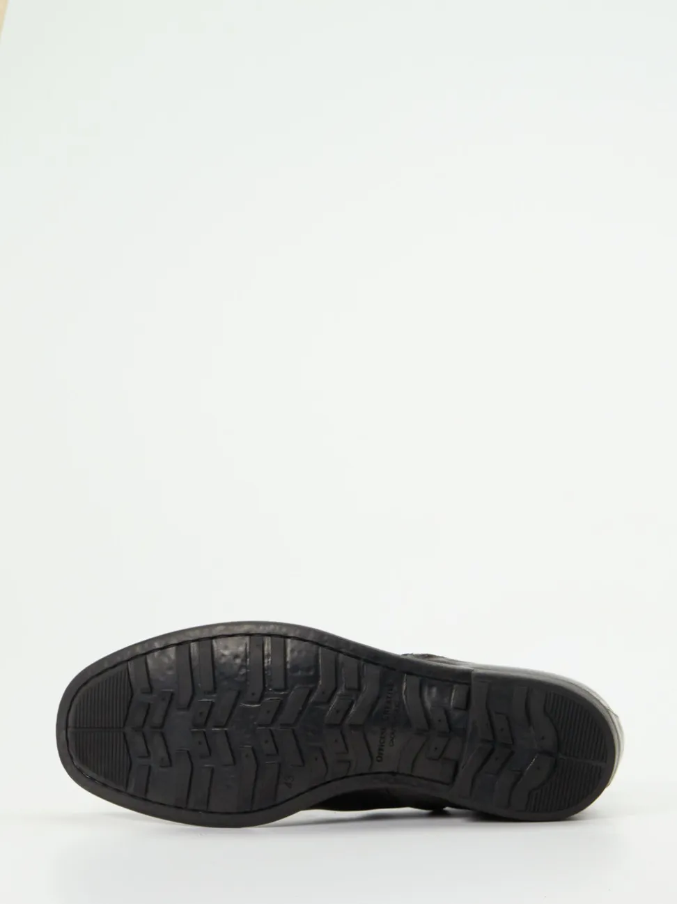Officine Creative – Stiefeletten aus Büffelleder Schwarzbraun