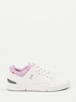 ON – Sneaker aus Kalbleder mit Mesh in Weiß