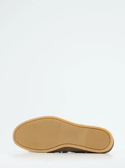 Opificio Vico – Mokassins aus Veloursleder taupe
