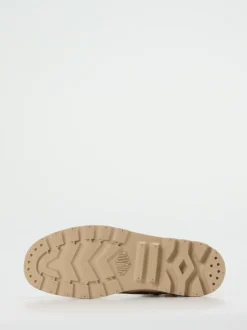 Palladium – Schnürboots aus Nubukleder camelbraun