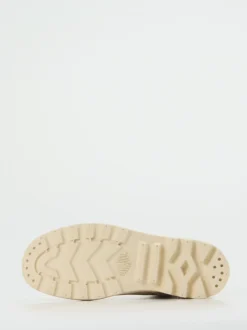 Palladium – Schnürboots aus Nubukleder beige