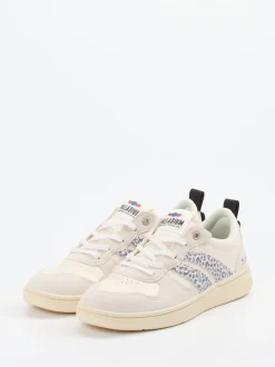 Palladium – Sneaker aus Leder mit Animalprint