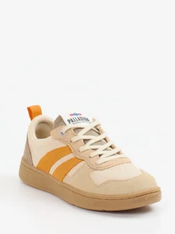 Palladium – Sneaker aus Veloursleder beige