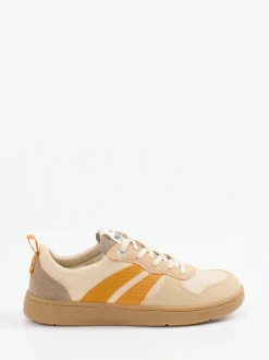 Palladium – Sneaker aus Veloursleder beige