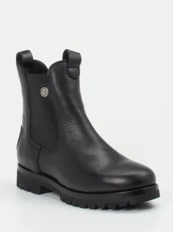 Panama Jack – Chelsea Boots aus Fettleder schwarz
