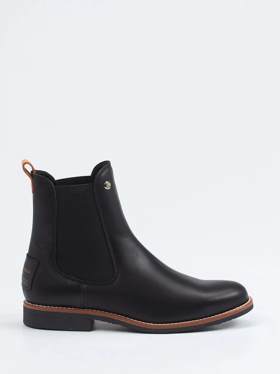 Panama Jack – Chelsea Boots aus Kalbleder schwarz