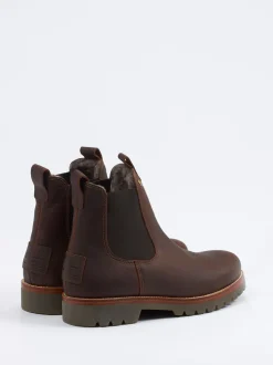 Panama Jack – Chelsea Boots aus Fettleder braun
