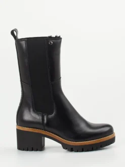 Panama Jack – Chelsea Boots aus Fettleder schwarz