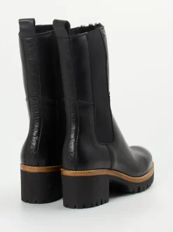 Panama Jack – Chelsea Boots aus Fettleder schwarz