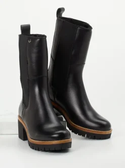 Panama Jack – Chelsea Boots aus Fettleder schwarz