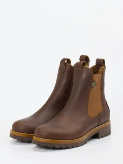 Panama Jack – Chelsea Boots aus Fettleder braun