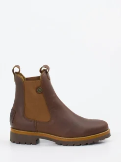 Panama Jack – Chelsea Boots aus Fettleder braun