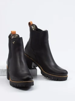 Panama Jack – Chelsea Boots aus Kalbleder schwarz