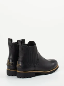 Panama Jack – Chelsea Boots aus Kalbleder schwarz