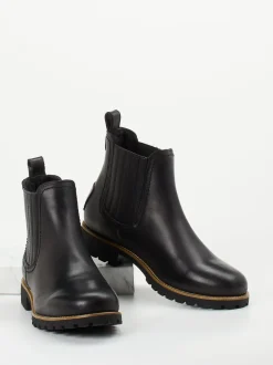 Panama Jack – Chelsea Boots aus Kalbleder schwarz