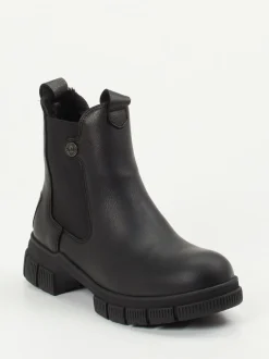 Panama Jack – Chelsea Boots aus Lammleder schwarz