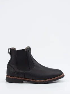 Panama Jack – Chelsea Boots aus Fettleder schwarz