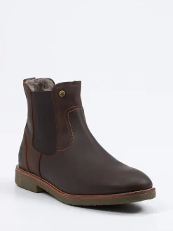 Panama Jack – Chelsea-Stiefelette aus Fettleder braun