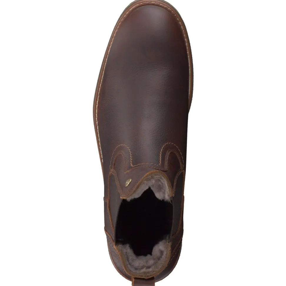 Panama Jack – Chelsea-Stiefelette aus Fettleder braun