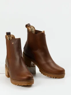 Panama Jack – Chelsea-Stiefelette aus Kalbleder Braun