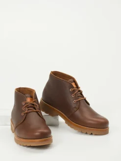 Panama Jack – Chukka Boots aus Fettleder braun