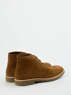 Panama Jack – Desert Boots aus Veloursleder cognac