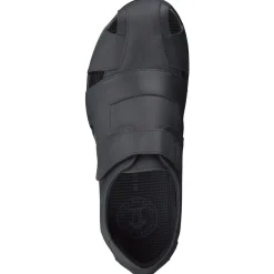 Panama Jack – Klettsandale aus Fettleder schwarz