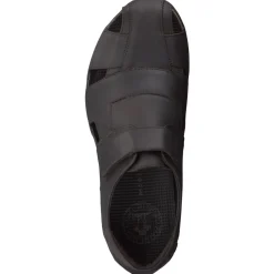 Panama Jack – Sandalen aus Fettleder dunkelbraun