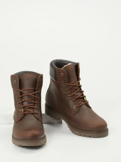 Panama Jack – Schnürboots aus Glattleder braun