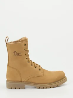Panama Jack – Schnürboots aus Nubukleder hellbraun