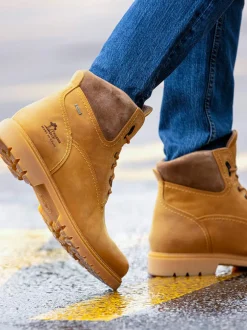 Panama Jack – Schnürboots aus Nubukleder honigfarben