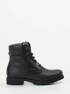 Panama Jack – Schnürboots aus Waterproof-Kalbleder schwarz