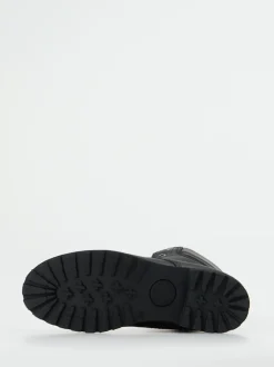 Panama Jack – Schnürboots aus Waterproof-Kalbleder schwarz