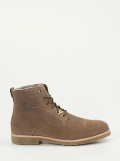 Panama Jack – Schnürboots aus Veloursleder braun