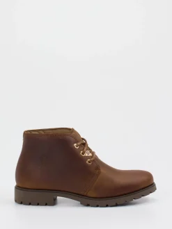 Panama Jack – Schnürboots aus Fettleder in Braun