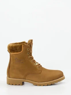 Panama Jack – Schnürboots aus Nubukleder cognacbraun