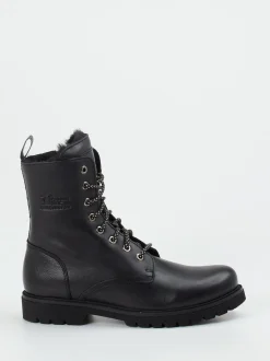 Panama Jack – Schnürboots aus Kalbleder schwarz