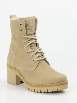 Panama Jack – Schnürboots aus Nubukleder Beige