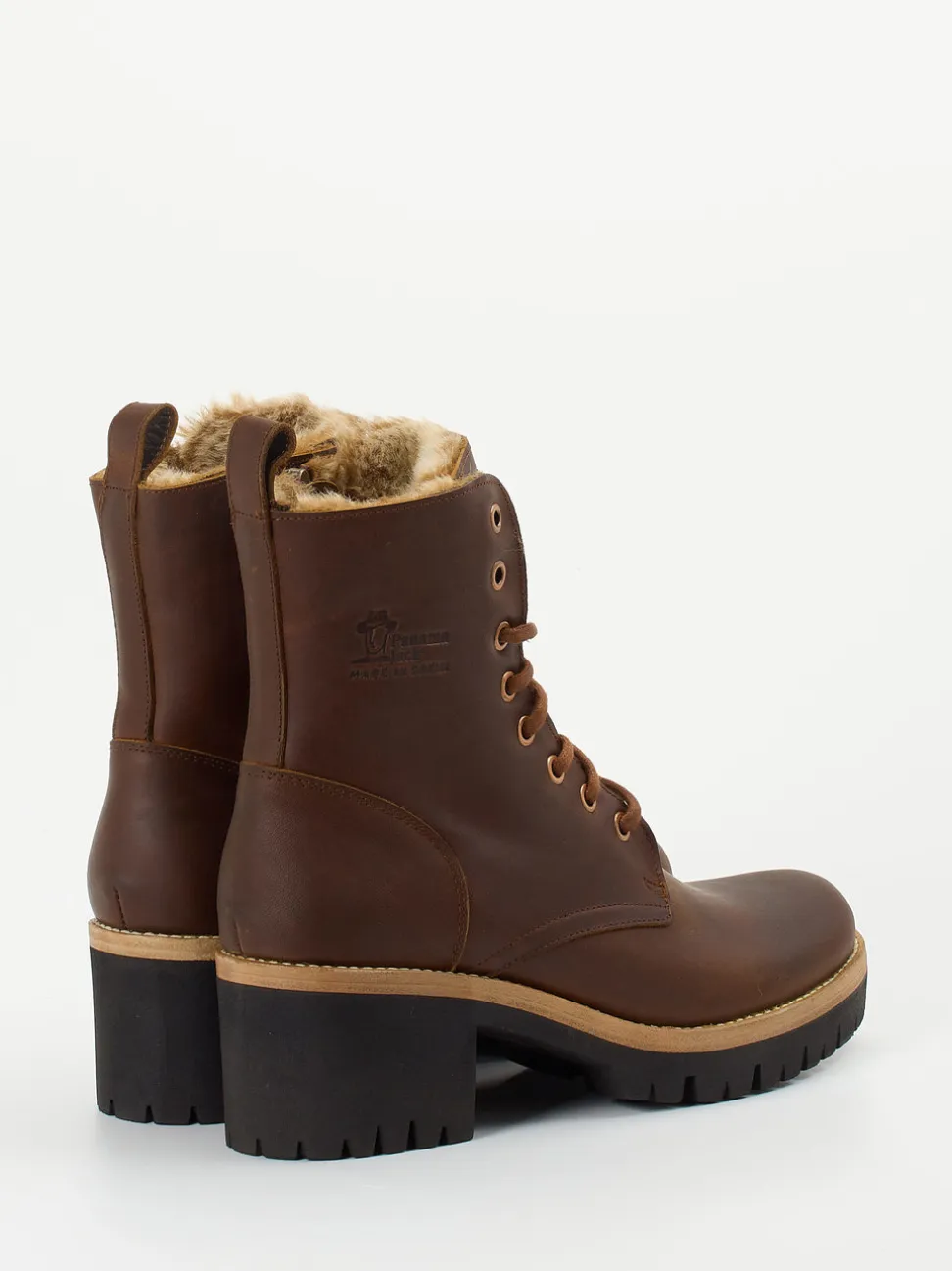 Panama Jack – Schnürboots aus Fettleder mittelbraun