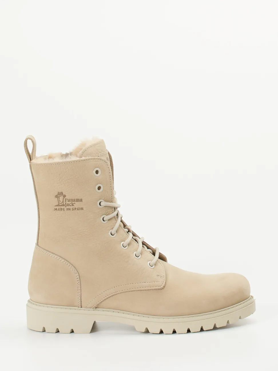 Panama Jack – Schnürboots aus Nubukleder beige