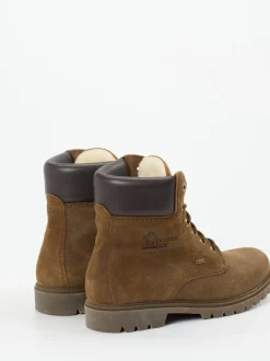 Panama Jack – Schnürboots aus Veloursleder braun