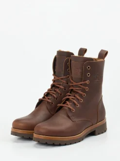 Panama Jack – Schnürboots aus Lammleder mittelbraun