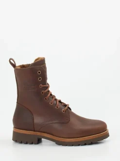 Panama Jack – Schnürboots aus Lammleder mittelbraun