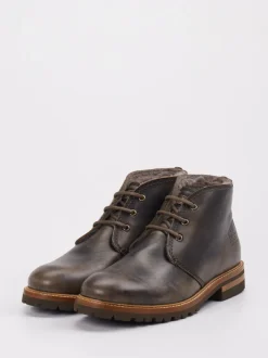 Panama Jack – Schnürboots aus Kalbleder dunkelbraun